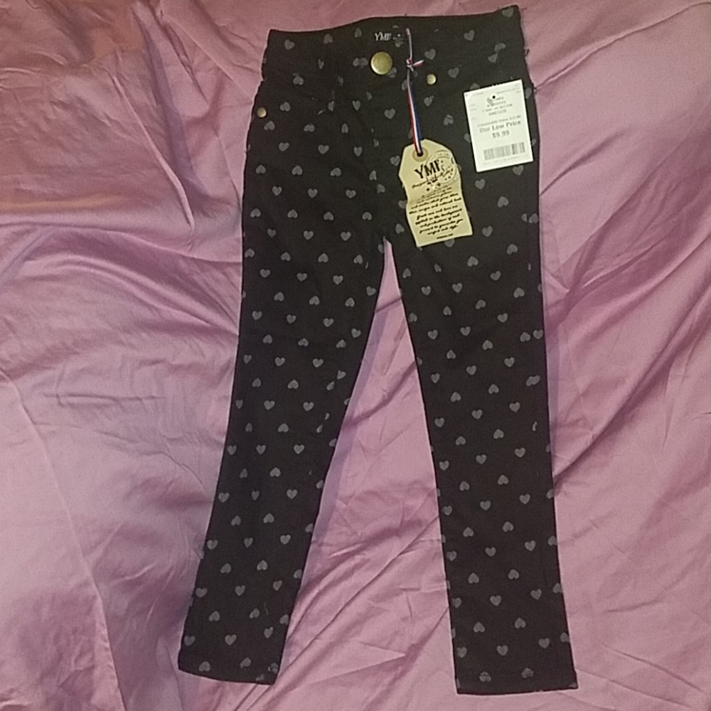 Kids black jeans